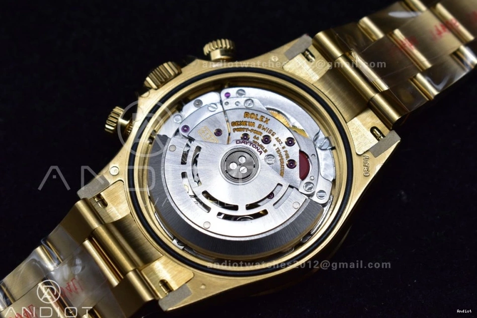 116505 Stylish Bracelet V Edition 1:1 Black Dial SA4130 Clean Best Daytona Markers on 399 YG YG 0727
